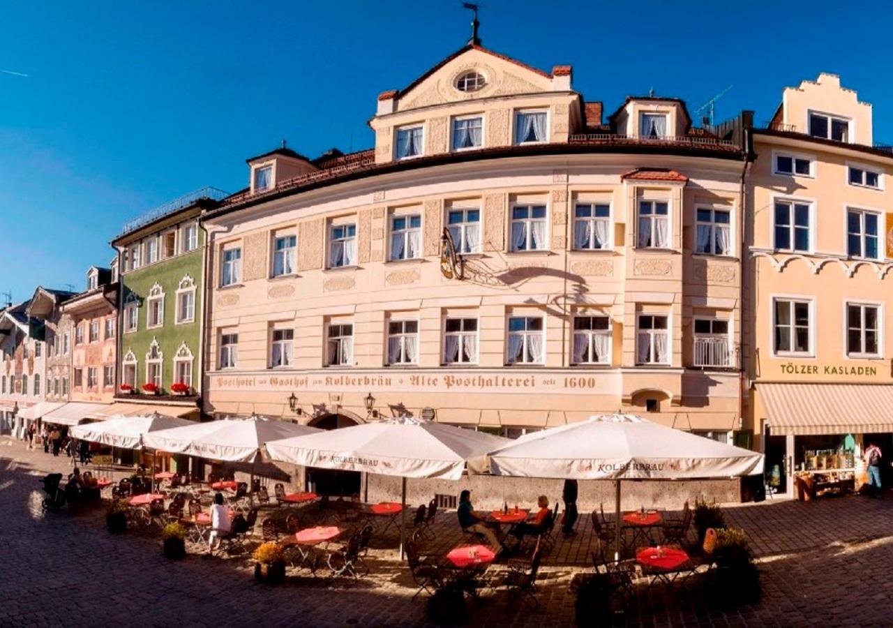 Posthotel Kolberbraeu Bad Tölz Esterno foto