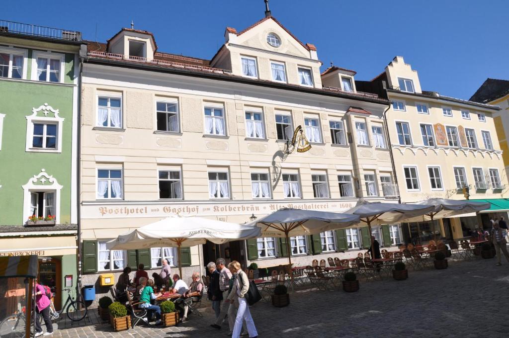 Posthotel Kolberbraeu Bad Tölz Esterno foto