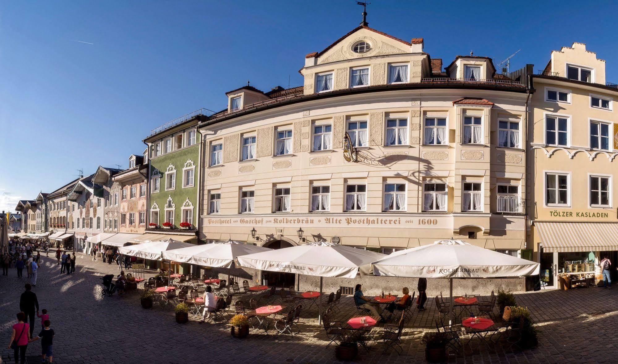 Posthotel Kolberbraeu Bad Tölz Esterno foto
